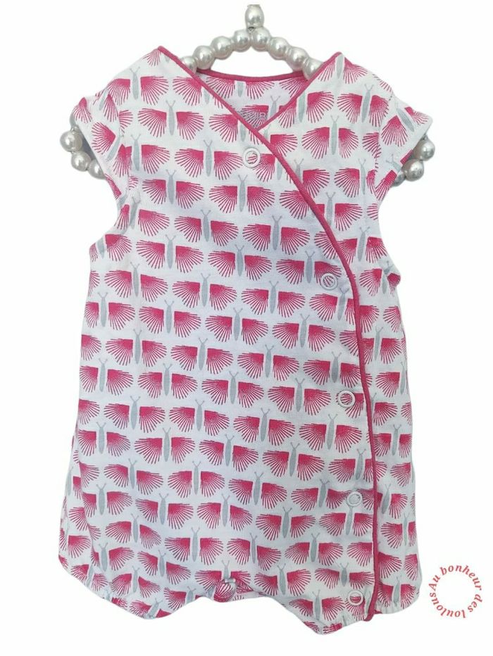 1 mois bébé fille combishort barboteuse obaibi i