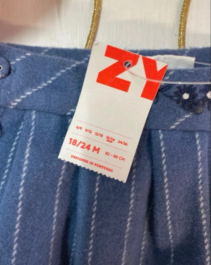 Short hivers bébé fille - neuf - Zippy - Taille 18 mois - photo numéro 2