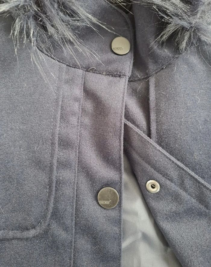 Caban chaud, imperméable, avec capuche, roxy, taille S - photo numéro 7