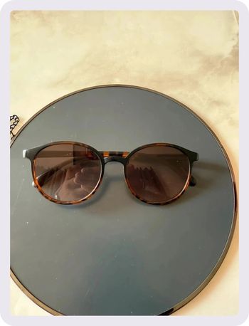 Lunette de soleil léopard