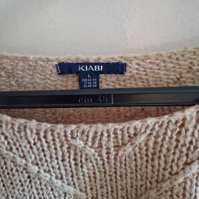 Pull beige taille L - photo numéro 3