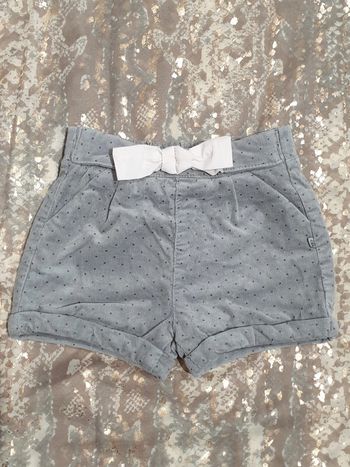 Short en velours 18 mois