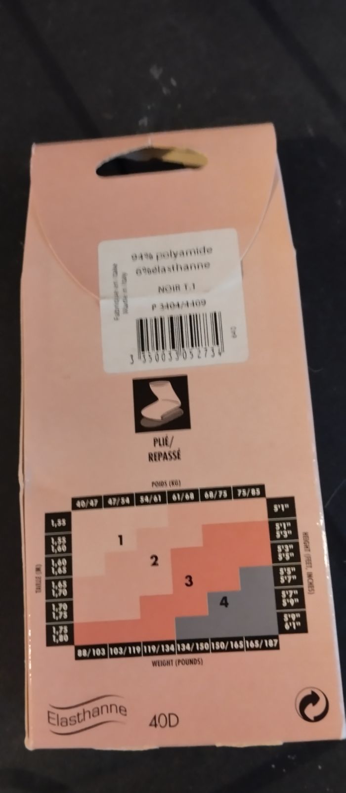 Bas autofixant - photo numéro 2