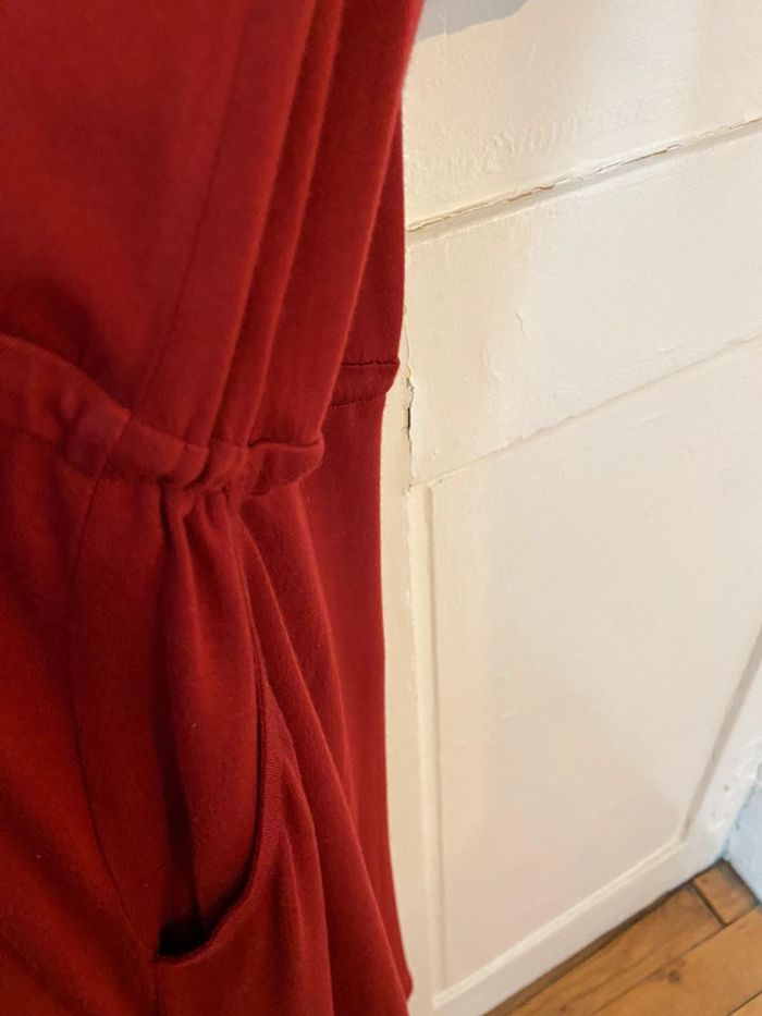 Robe fluide jersey bordeaux Cyrillus taille M neuve - photo numéro 8