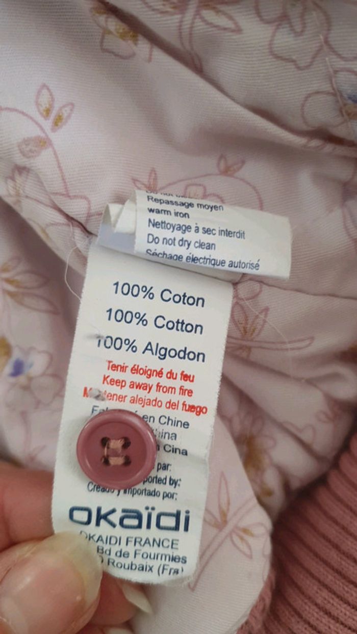 Manteau court fille 6/8 ans Okaidi - photo numéro 7