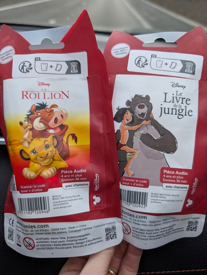 Tonies le roi lion et le livre de la jungle - photo numéro 2