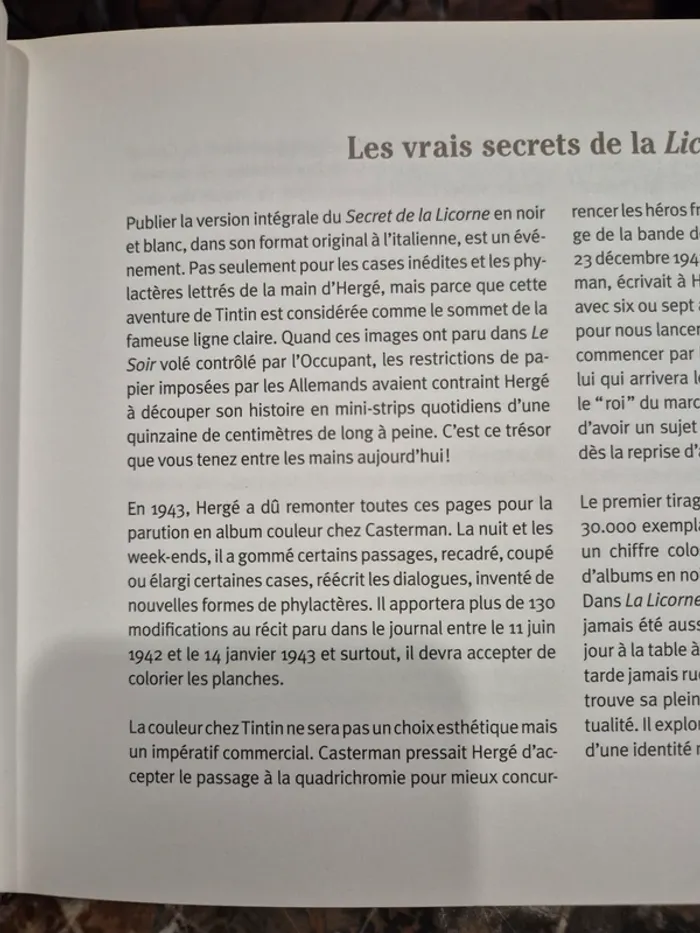 📚 Tintin - Les vrais secrets de la Licorne 📚 - photo numéro 7
