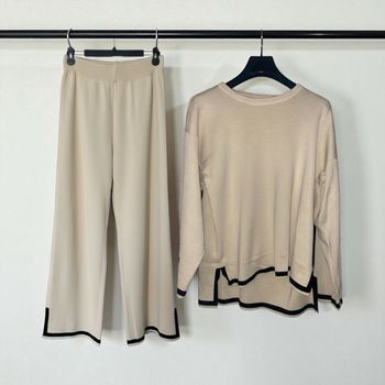 Ensemble 2 pieces crème