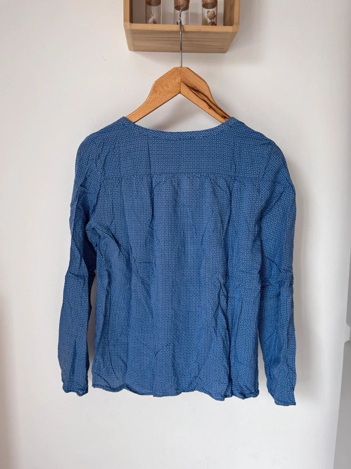Tunique bleue Camaïeu taille M - photo numéro 2