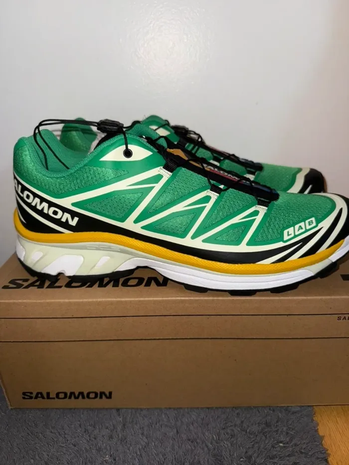 Salomon XT-6 Verte Bright Green - photo numéro 4