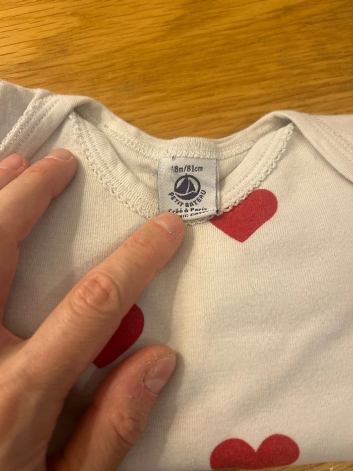 Body petit bateau lot - photo numéro 8