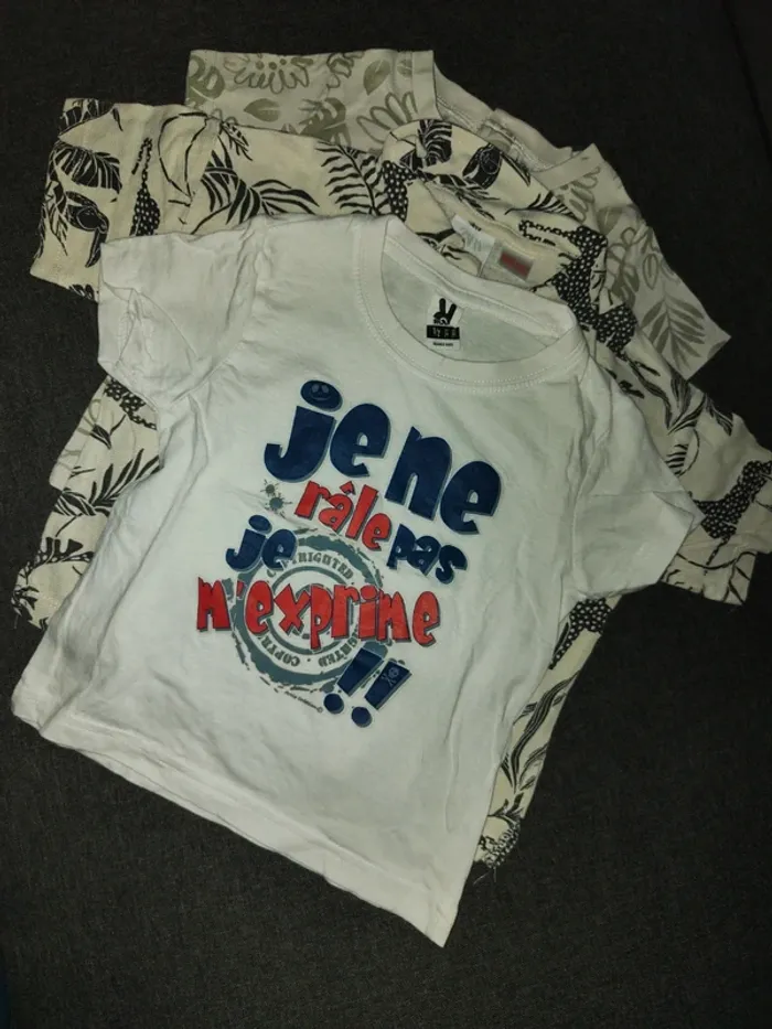Lot t-shirts - photo numéro 2