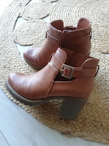 Boots cuir Eram