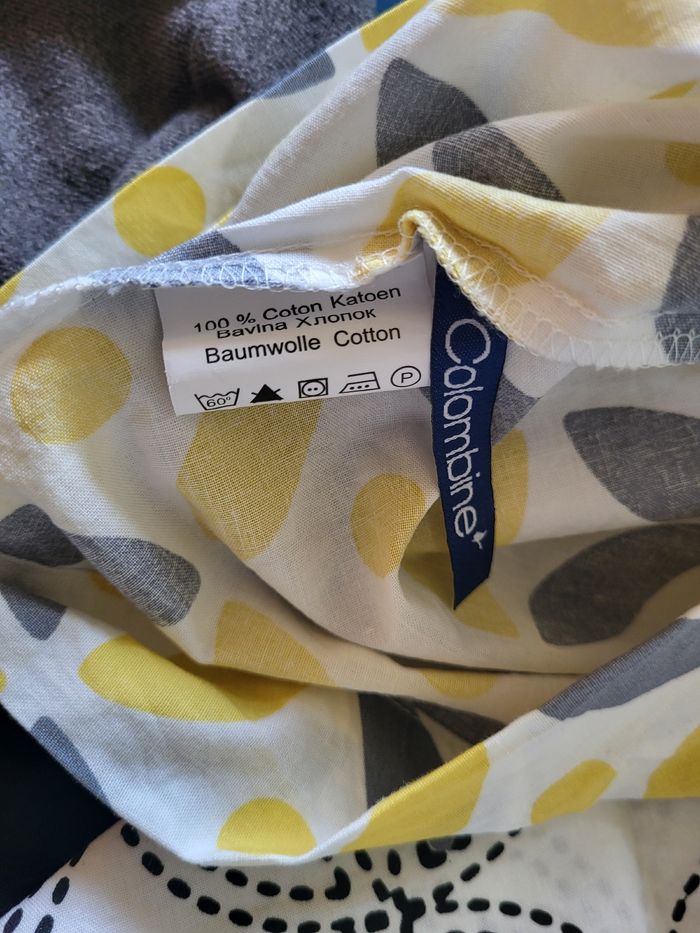 Taie de traversin motifs géométriques - photo numéro 6