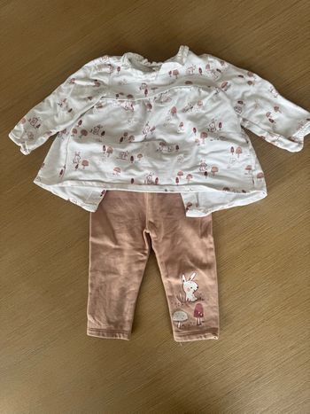 Ensemble Du Pareil Au Même  fille 9 mois