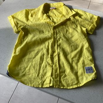 Chemise jaune