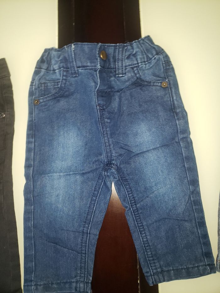 Lot de 3 jeans 12 mois - photo numéro 3