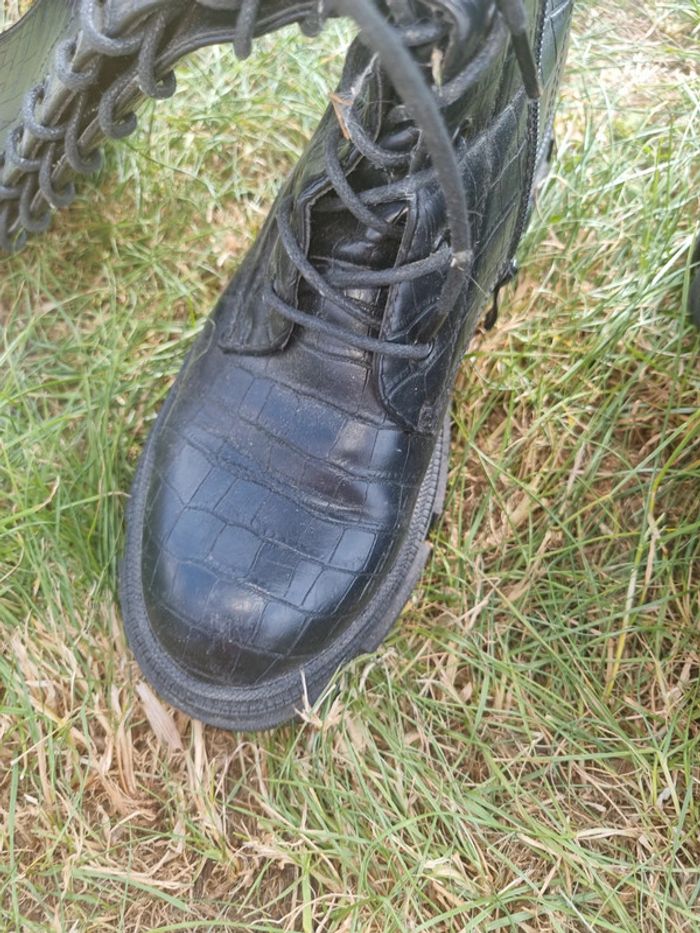 Botte imprimé croco - photo numéro 4