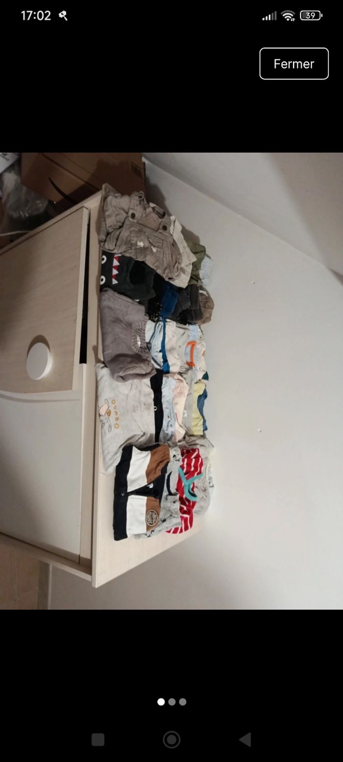 Lot bebe garçon 3mois