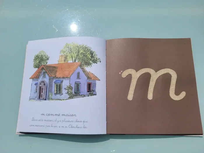 Livre Montessori 🐸 Les Lettres à toucher de Balthazar 🌳 - photo numéro 11