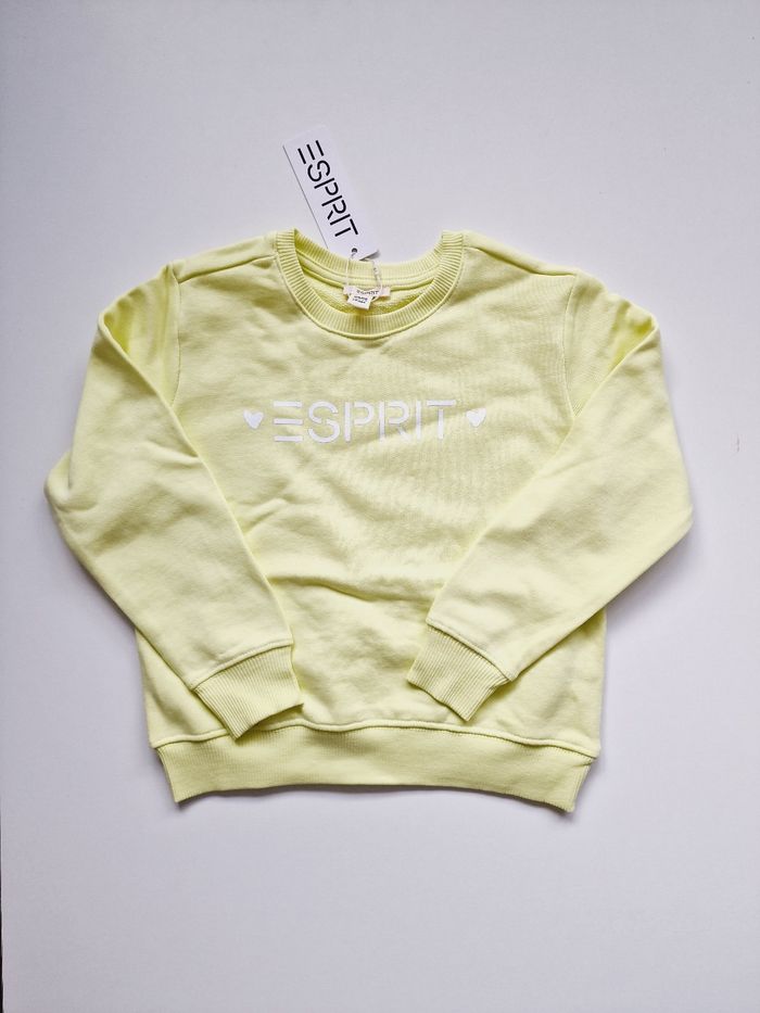 Esprit - Sweat / pull manches longues, col rond - Neuf avec étiquette ! (4/5 ans)
