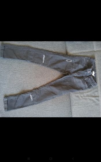 Jeans fille noir