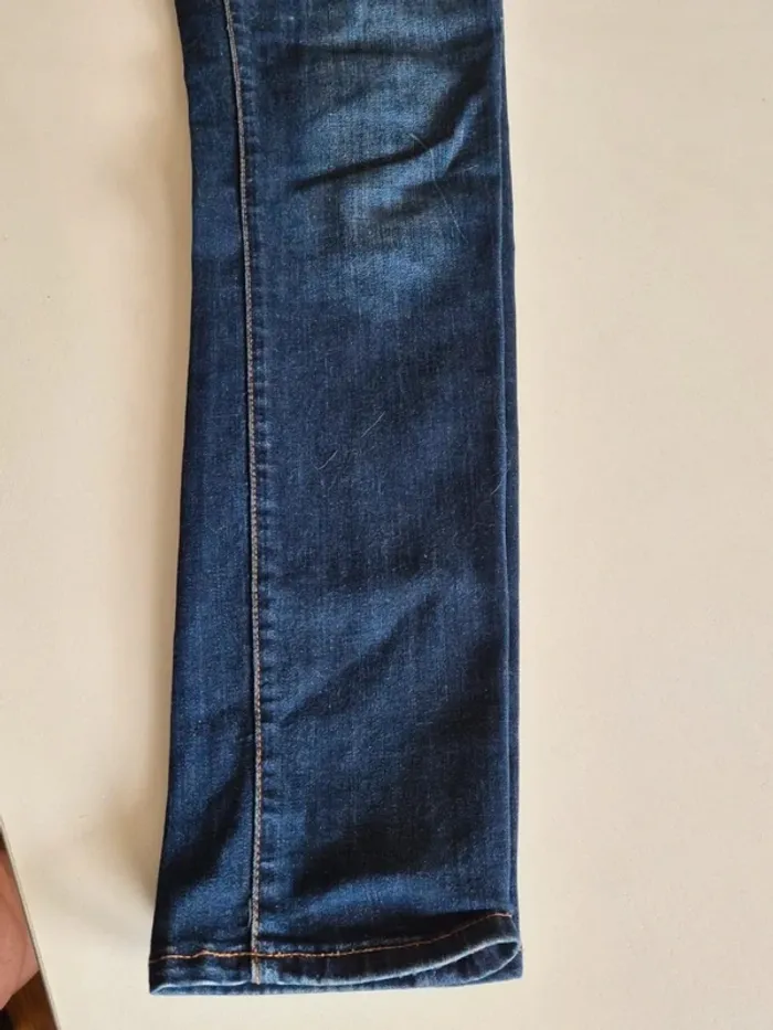 Jeans GAP Skinny 30 x 32 bleu foncé - photo numéro 3