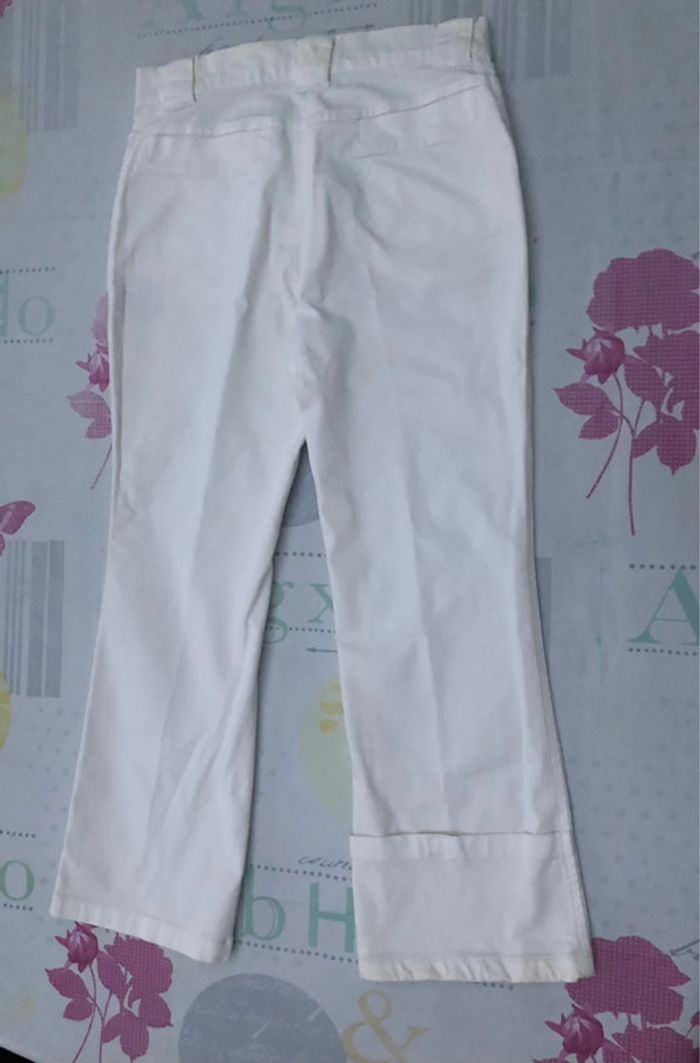 Pantacourt DDP vintage femme taille 38 M - photo numéro 6