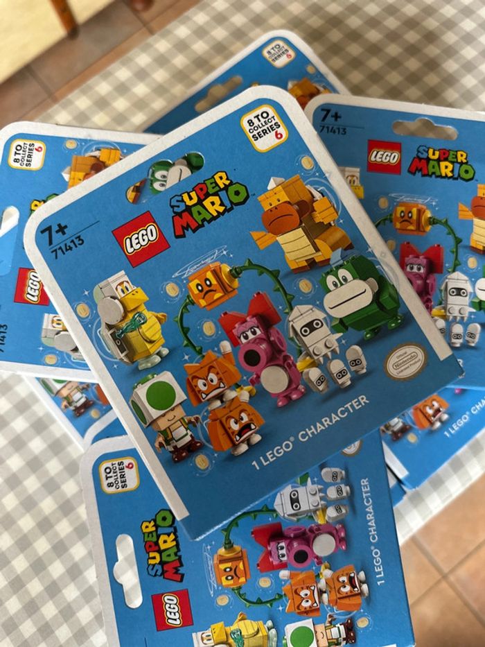 8 Figurines Lego Super Mario, Series 6 complète 71413 scellé - photo numéro 2