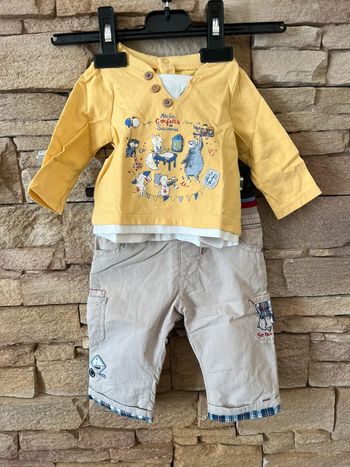 Jolie ensemble mi saison 3 mois Sergent major