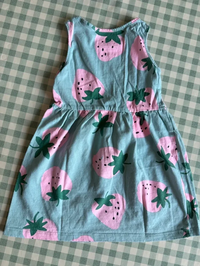 Lot 2 robes courtes et 1 combi-short H&M taille 86/92 cm - photo numéro 11