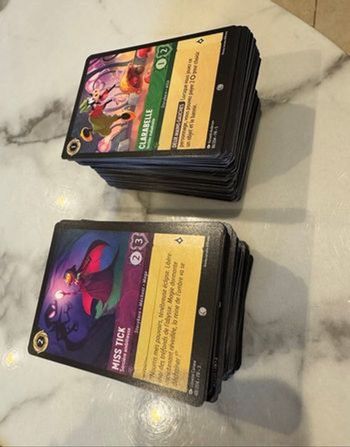 Lot de 500 cartes lorcana