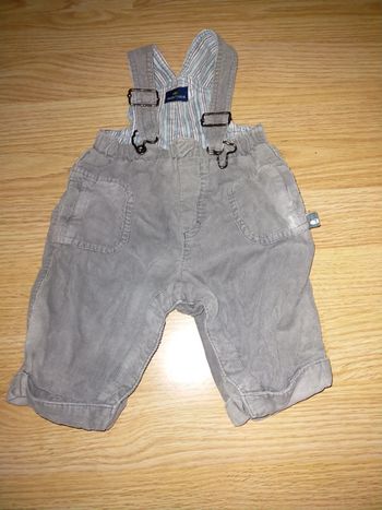 Salopette sergent major taille 1 mois