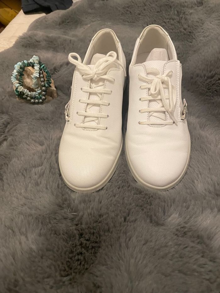 Basket blanche femme marque suave taille 38