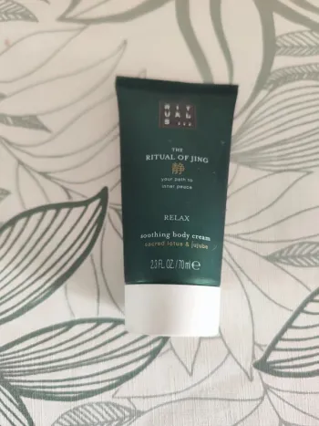 Rituals creme corporelle apaisante lotus sacré et jujube 70ml