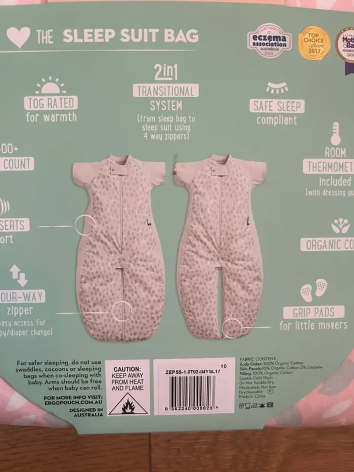 (New) sleep suit bag 1.0 tog 2-4Y - photo numéro 7