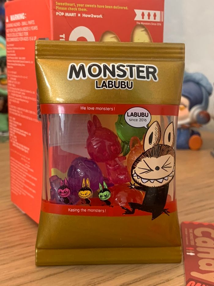 🍬 Pop Mart Labubu The Monsters Candy Series : Gummy Candy (avec boîte + carte)