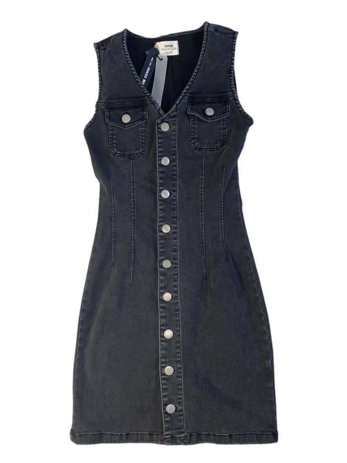 Robe en jeans noir T 32