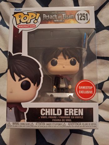 Funko pop attack on titan Child eren 1251