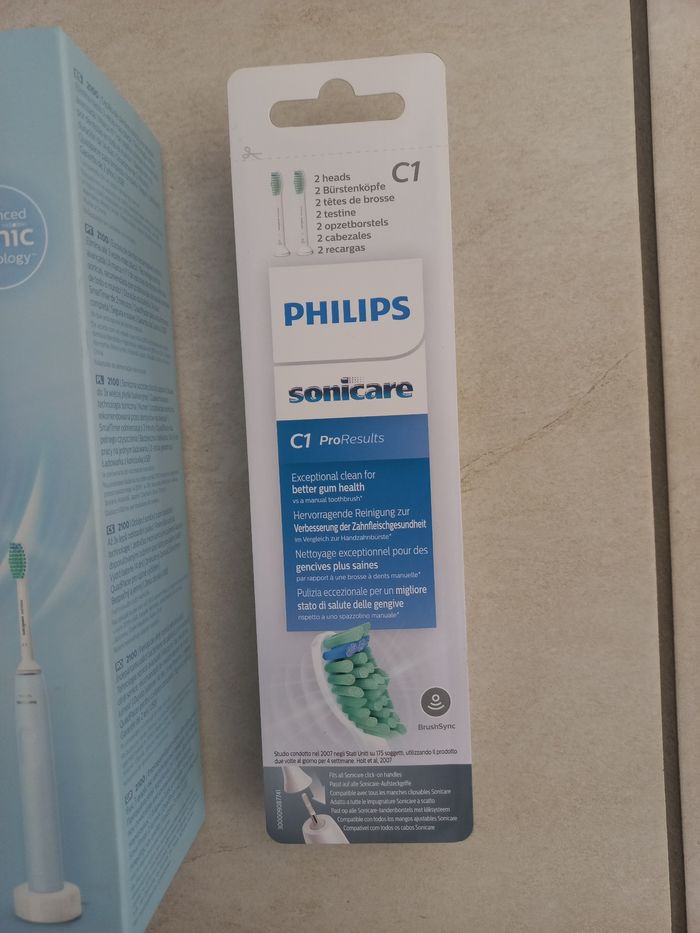 Philips Brosse à dents électrique Sonicare 2100 Series HX3651/11 + 2 recharges- Neuve - photo numéro 3