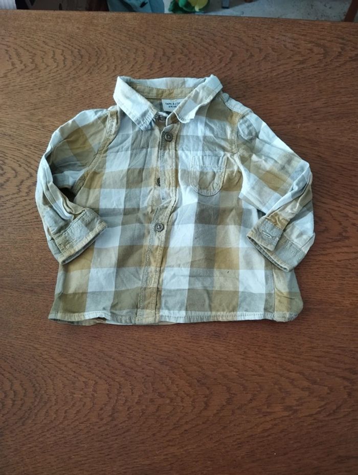 Chemise manches longues 6 mois
