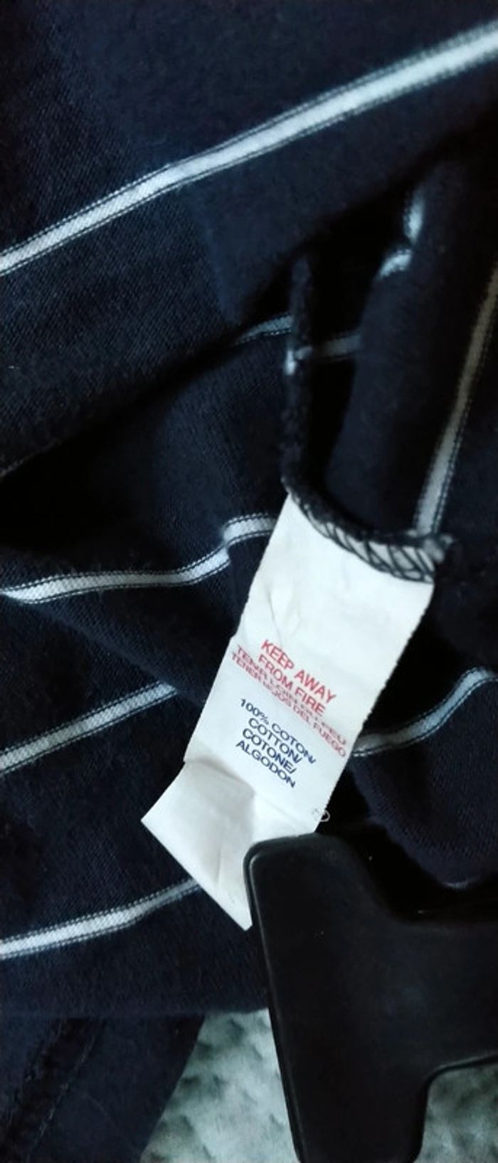 Polo effet 2 en 1 à rayures marine garçon 12 ans sergent major - photo numéro 12