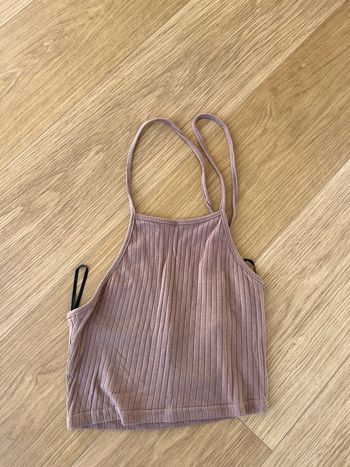 Crop top marron shein taille XS