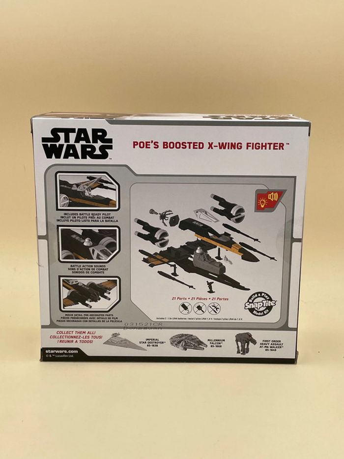 Maquette Star Wars Poe’s boosted X-Wing Fighter Revell neuf - photo numéro 2