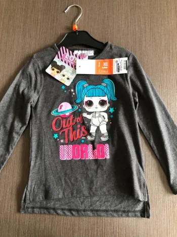 Tee-shirt fille manches longues LOL surprise 5 ans