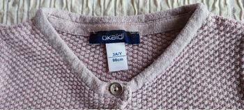 gilet pour fillette 3 ans