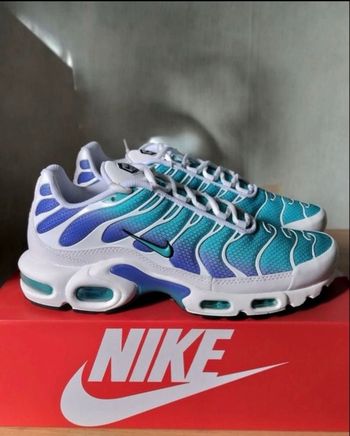 Nike tn aqua violet bleu blanc 37