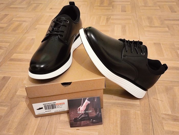 Superbes chaussures habillées élégantes et confortables bruno marc 43,5 neuves