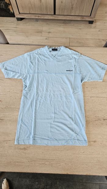 T shirt homme bleu clair, à manches courtes, Donnay, XL