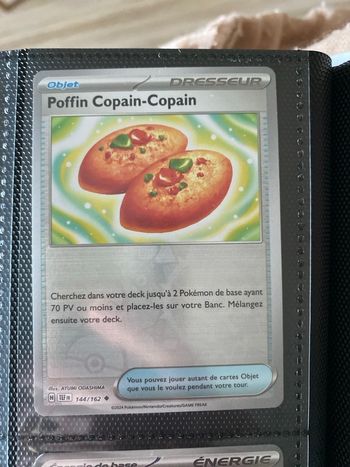 Carte Pokémon reverse neuf